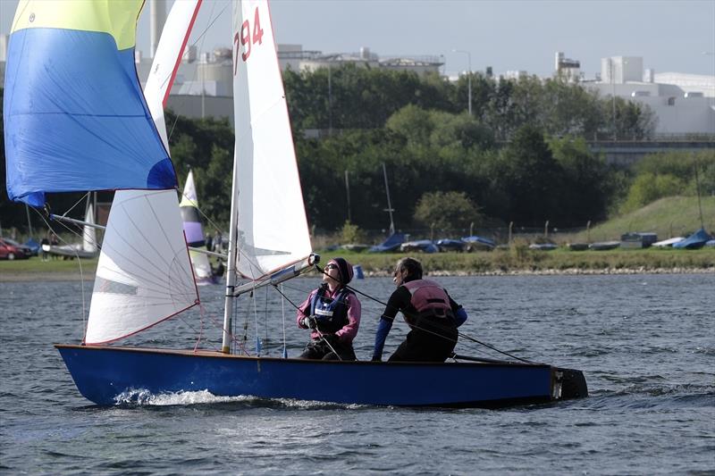Dave and Zara showing how it's done during the Miracle Welsh Area Championship at Shotwick Lake - photo © Ian Clowes