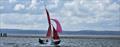 Angus and Poppy Armstrong take off in their Mirror during the West Kirby Sailing Club Easter Regatta  © Chris Gatenby