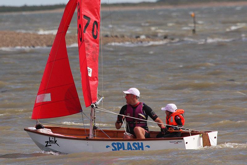 Day 5 of Zhik Pyefleet Week at Brightlingsea  photo copyright Fiona Brown / www.fionabrown.com taken at Brightlingsea Sailing Club and featuring the Mirror class