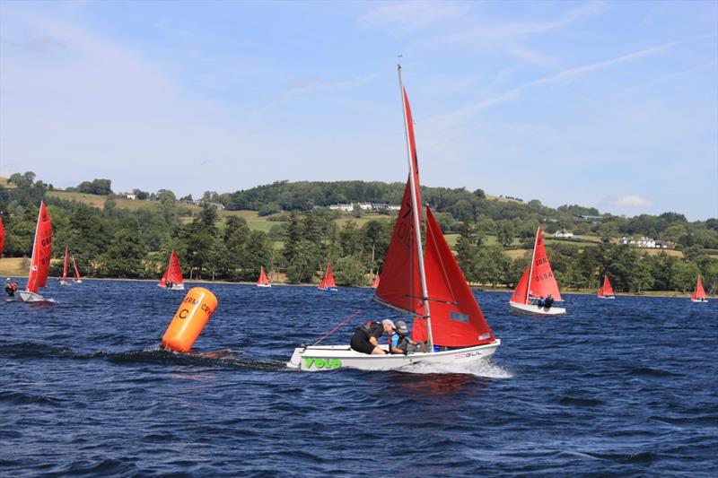 Chris  & Alex Balding during the Mirror Nationals at Ullswater - photo © Frank Stewart