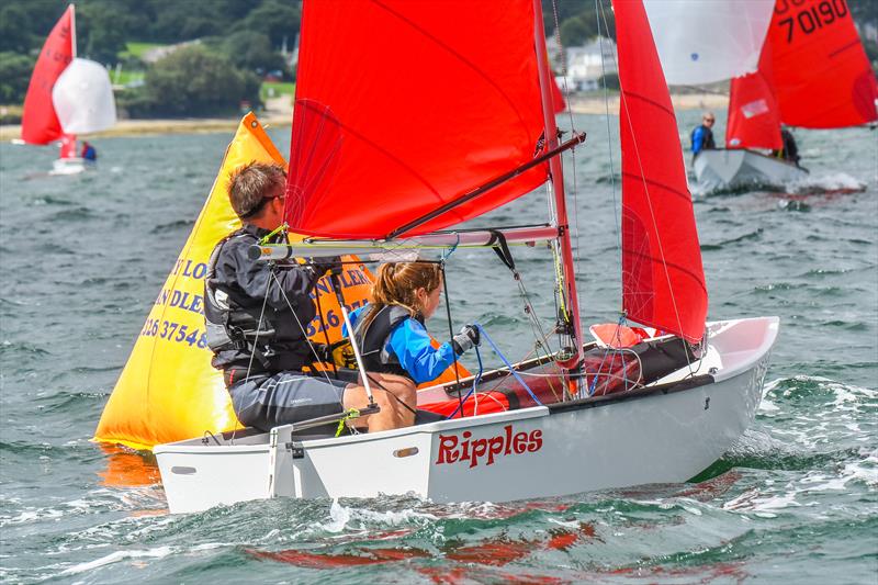 Chris & Daisy Fuller during the 2017 Gul Mirror Worlds at Restronguet - photo © Lee Whitehead / www.photolounge.co.uk