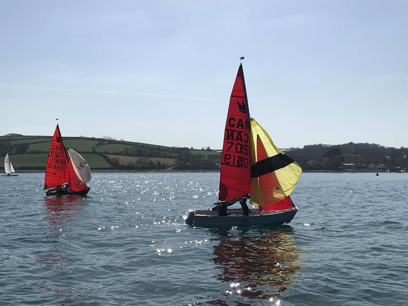 Restronguet Sailing Club Spring Series day 1 photo copyright Dan Miller taken at Restronguet Sailing Club and featuring the Mirror class