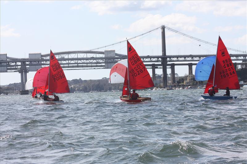 The first Mirror South West Travellers event of 2012 photo copyright Saltash Sailing Club taken at Saltash Sailing Club and featuring the Mirror class