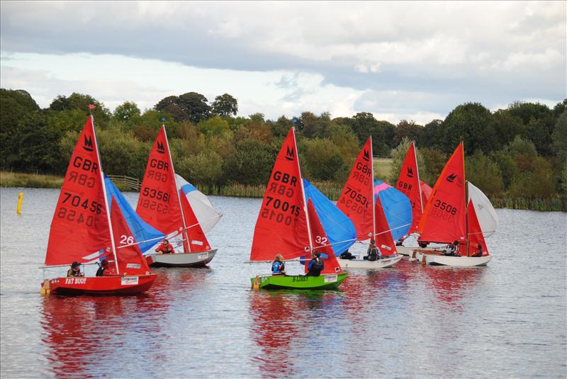 Mirror North East Travellers at Otley photo copyright M Grayson taken at Otley Sailing Club and featuring the Mirror class