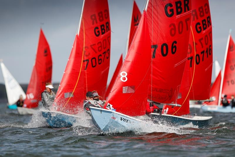 Madeleine & Harriet Watkins during the 2012 RYA Zone and Home Country Championships photo copyright Paul Wyeth / RYA taken at Rutland Sailing Club and featuring the Mirror class