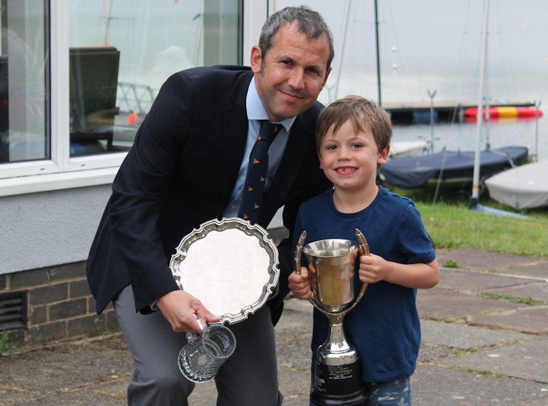 Inland Champions Phil & Oliver Smith - Mirror Inland, Youth & Junior, and Singlehanded Championship at Bassenthwaite photo copyright William Carruthers taken at Bassenthwaite Sailing Club and featuring the Mirror class