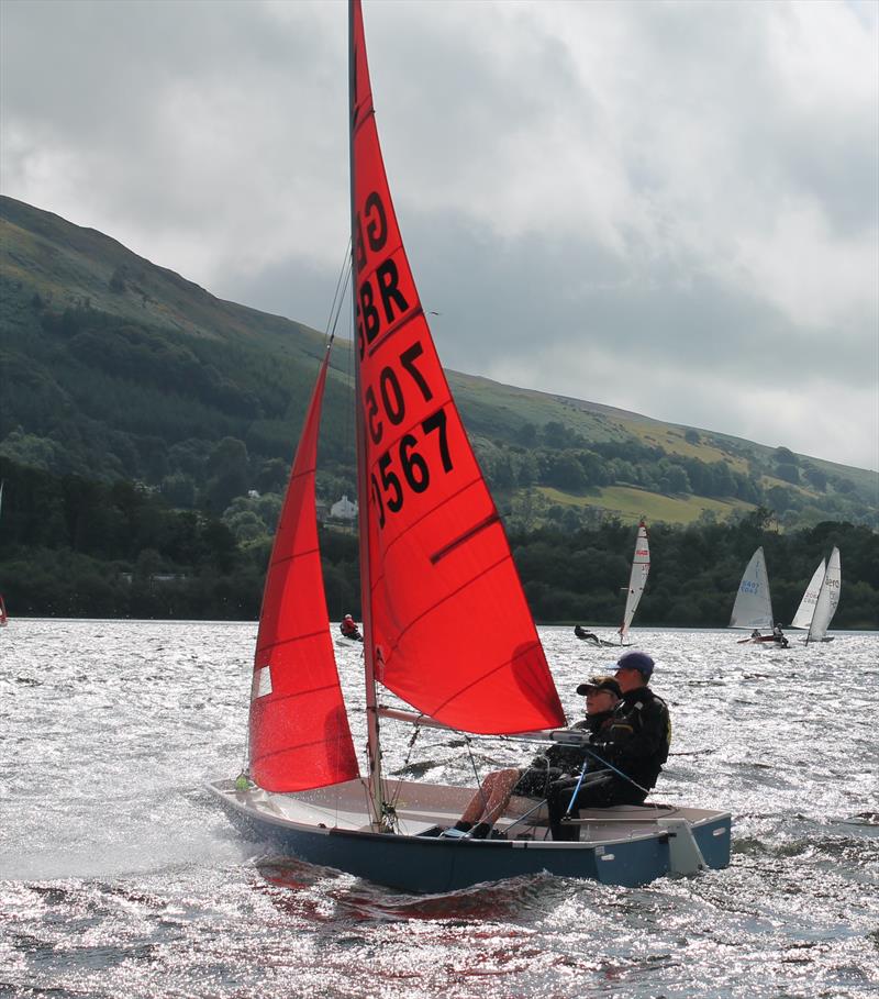 Craftinsure Bass Week 2022 photo copyright William Carruthers taken at Bassenthwaite Sailing Club and featuring the Mirror class
