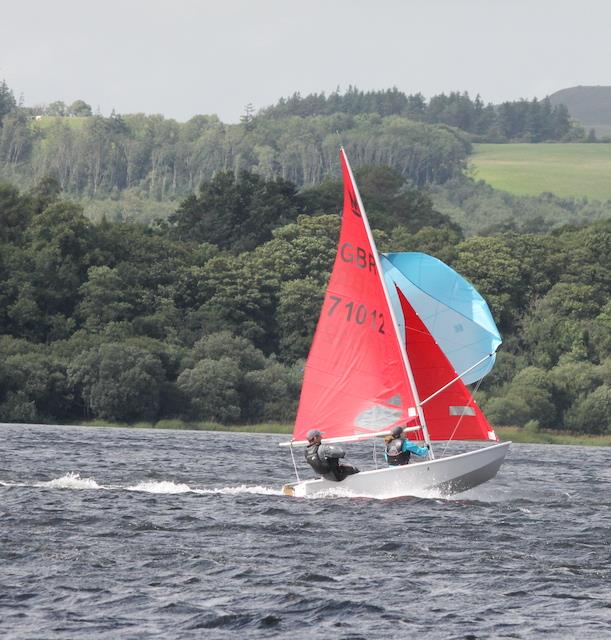 Craftinsure Bass Week 2022: Andy and Lilly Smith, Winners of the RNLI Pursuit race photo copyright William Carruthers taken at Bassenthwaite Sailing Club and featuring the Mirror class