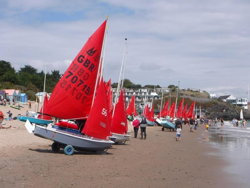 Abersoch Mirror Week 2022 photo copyright Ron Vass taken at South Caernarvonshire Yacht Club and featuring the Mirror class