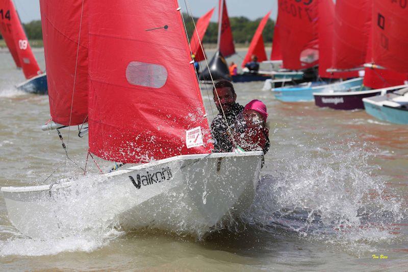 Mirror UK National Championships at Brightlingsea photo copyright Tim Bees taken at Brightlingsea Sailing Club and featuring the Mirror class