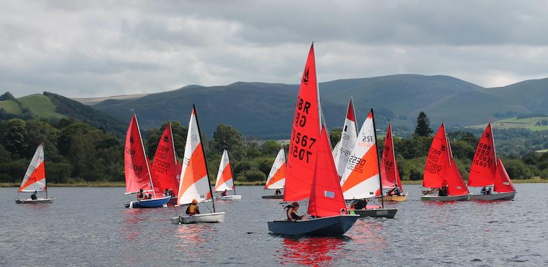 Craftinsure Bass Week 2023 photo copyright William Carruthers taken at Bassenthwaite Sailing Club and featuring the Mirror class