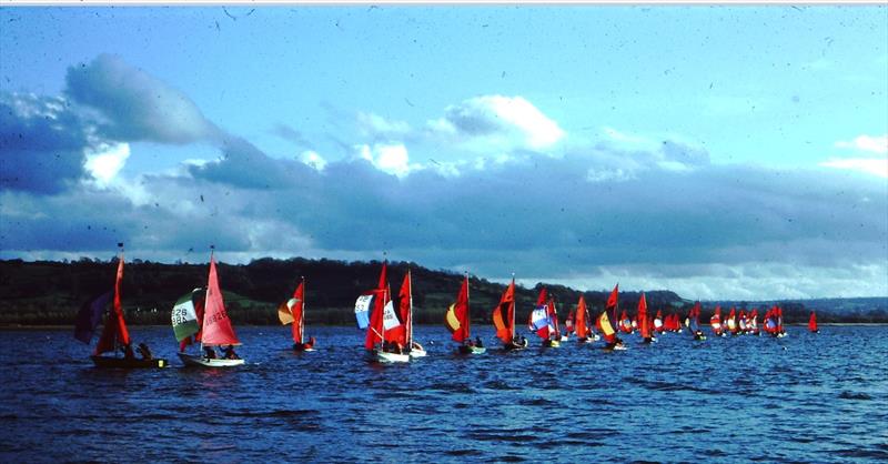 Mirrors racing at Chew Valley Lake circa 1976 - photo © CVLSC