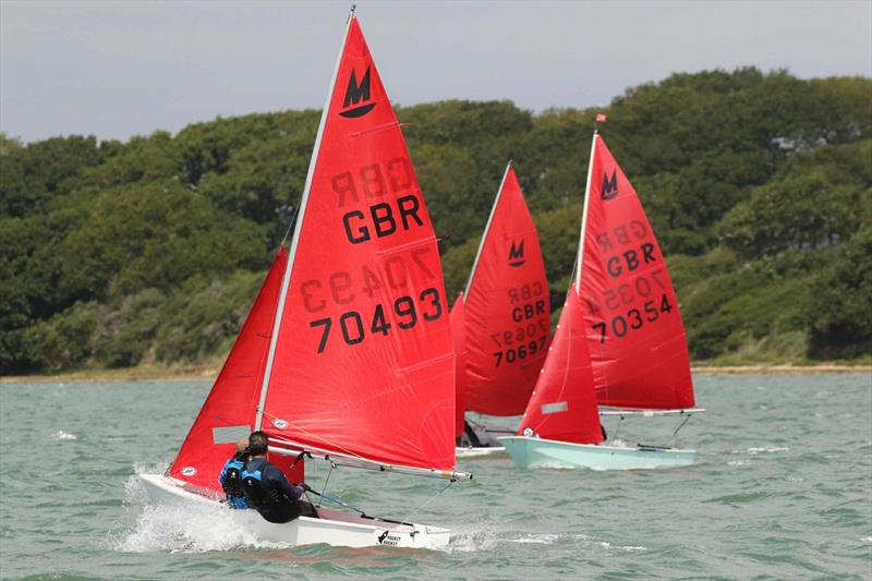Mirror Southern Championships at Itchenor photo copyright Andrew Burge taken at Itchenor Sailing Club and featuring the Mirror class