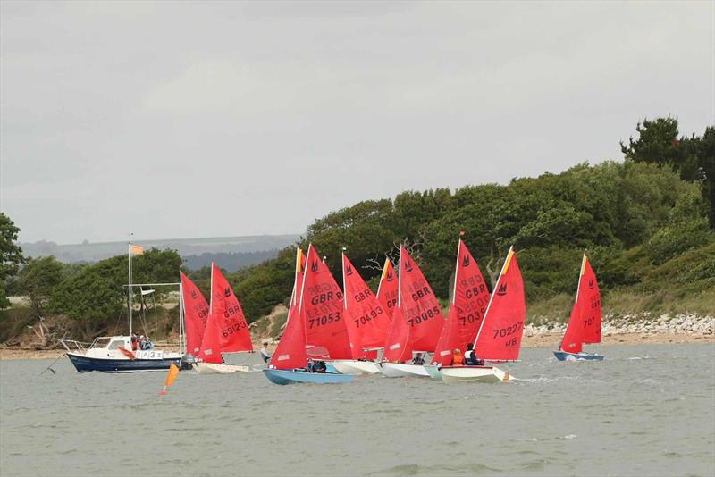 Mirror Southern Championships at Itchenor photo copyright Andrew Burge taken at Itchenor Sailing Club and featuring the Mirror class