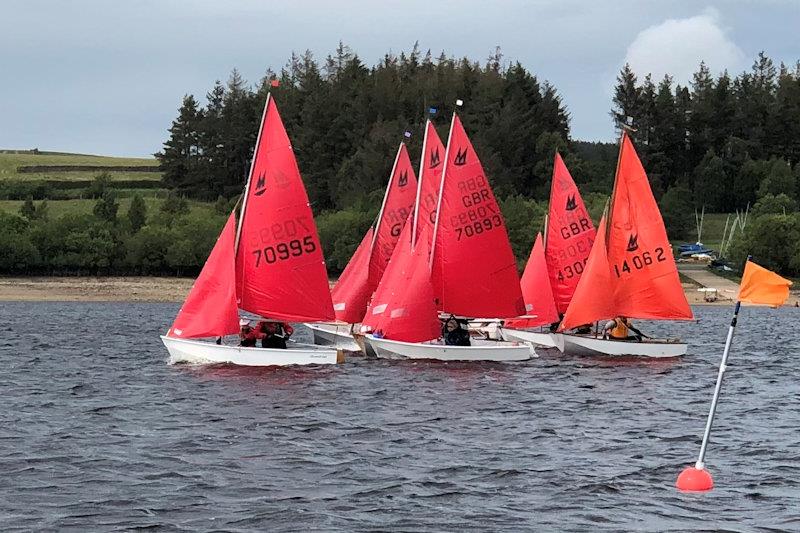 Mirror Northern Championship at Derwent photo copyright David Coady taken at Derwent Reservoir Sailing Club and featuring the Mirror class