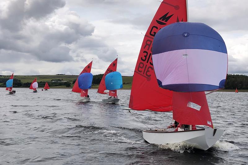 Mirror Northern Championship at Derwent photo copyright David Coady taken at Derwent Reservoir Sailing Club and featuring the Mirror class