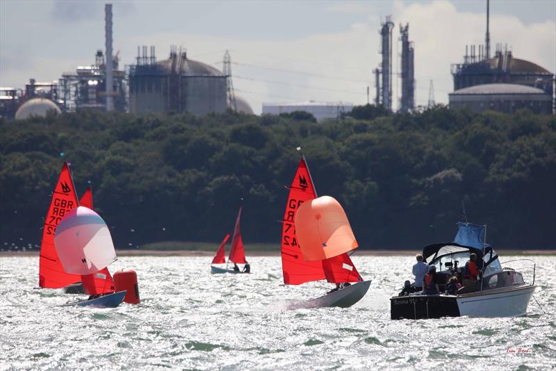 Mirror UK National Championship 2025 at Netley Sailing Club - photo © Tim Bees