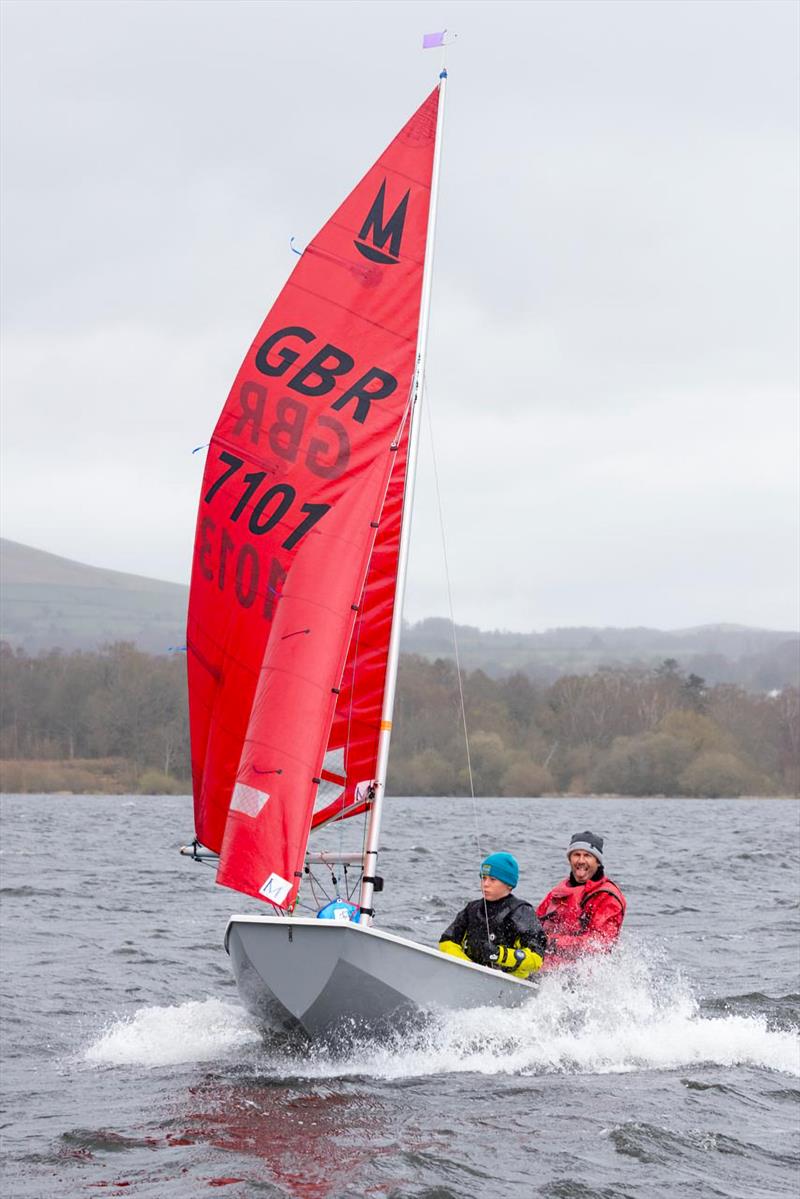 Inaugural Mirror Spring Championship at Bassenthwaite photo copyright Nick Smith taken at Bassenthwaite Sailing Club and featuring the Mirror class
