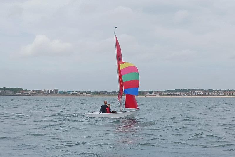 Joshua and Austin Gebhard win the Mirror Northern Area Championship at Sunderland photo copyright Ashley Bel taken at Sunderland Yacht Club and featuring the Mirror class