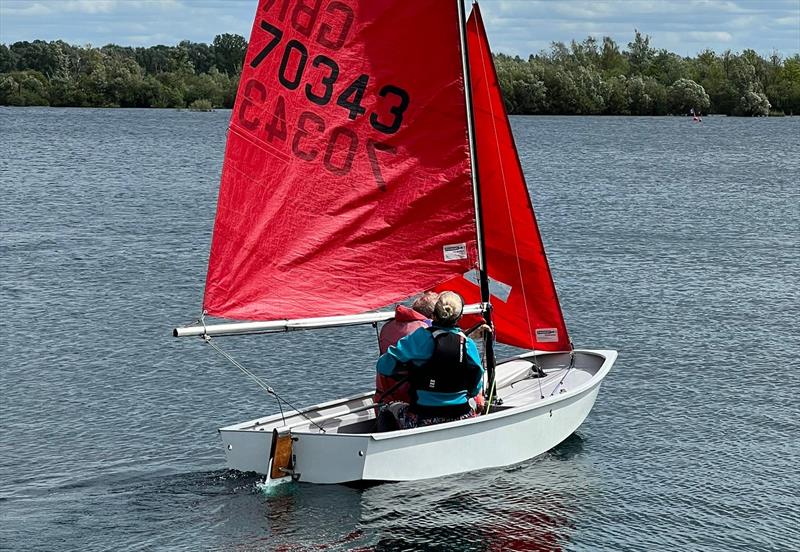 First launched today - Mirror Weekend at Hunts photo copyright Julian Gabe taken at Hunts Sailing Club and featuring the Mirror class