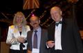 Fiona Phillips, Yorkshire Ouse Sailing Club Commodore, with Keith Wells, Sailing Secretary and Ian Purkis, Social Secretary, following Club Trophy presentations and the Yorkshire Ouse Sailing Club's 75th Anniversary Dinner © YOSC