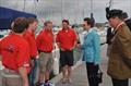 HRH The Princess Royal visits Hornet Services Sailing Club © Guy Pool