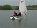 Wrexham MP Ian Lucas tried his hand at sailing to help Push the Boat Out in North Wales © Hamish Stuart