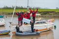 David Wilson Homes present a cheque to Thornbury Sailing Club © Rebecca Henderson