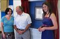 (L-R) Catherine Williams, Ron Miller and Alexis Green of  BBC South Today © Southampton Sailing Club