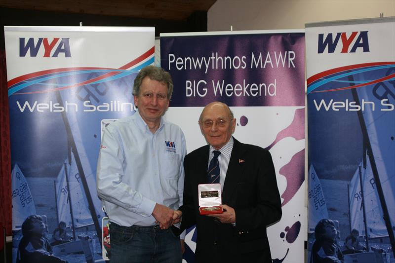 Harry Bainbridge Gresford SC (Wrexham) - Outstanding Contribution Award during the WYA's Big Weekend photo copyright Hamish Stuart taken at 