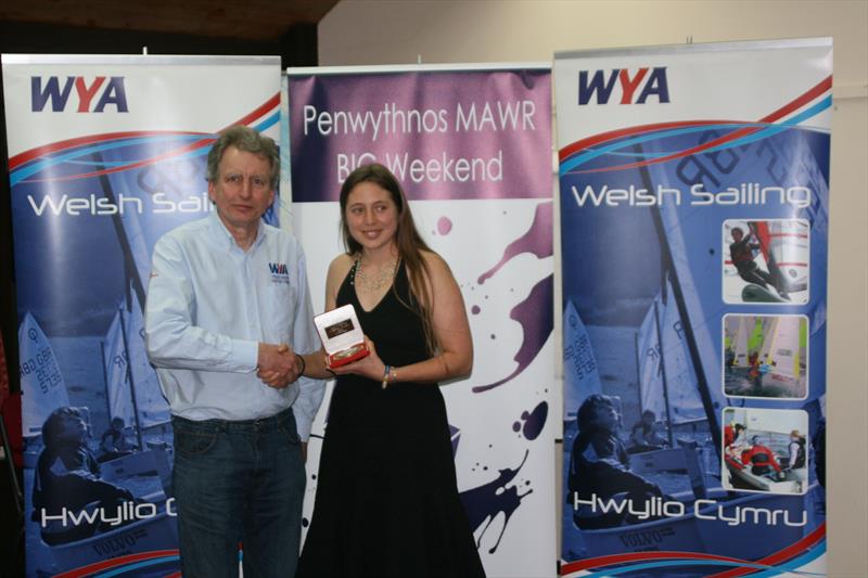 Jo Powell Port Dinorwic SC (Gwynedd) - Coach of the Year during the WYA's Big Weekend photo copyright Hamish Stuart taken at 