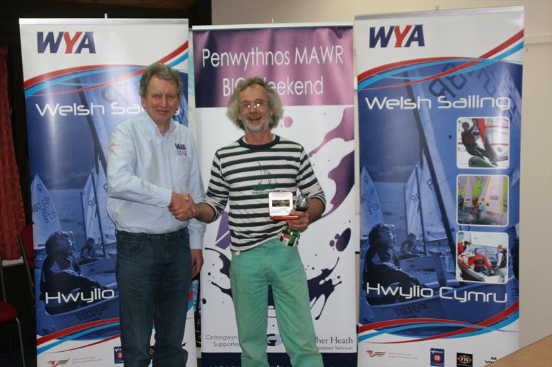 Julian Bridges Port Dinorwic SC (Gwynedd) - Outstanding Contribution Award during the WYA's Big Weekend photo copyright Hamish Stuart taken at 