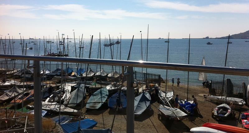 View from Castle Cove SC photo copyright Pete Ellis taken at Castle Cove Sailing Club