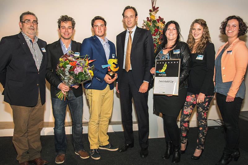 The Dutch Match Cup wins the 2014 Flevius Award presented by Flevoland Tourism photo copyright Dutch Match Cup taken at Batavia Sailing Center