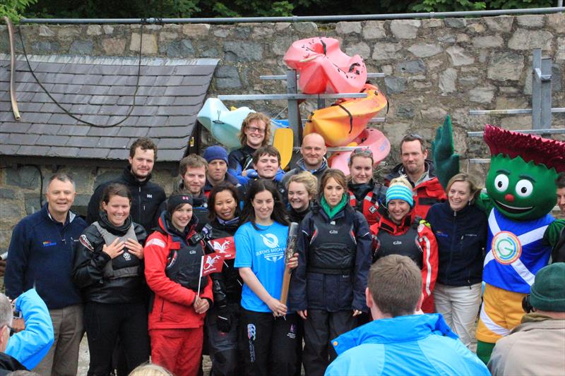 Alan Williams during The One Show - Baton Relay photo copyright RYA Cymru-Wales taken at RYA Cymru-Wales