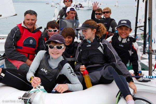 Alan Williams at the Optimist Worlds photo copyright RYA Cymru-Wales taken at RYA Cymru-Wales