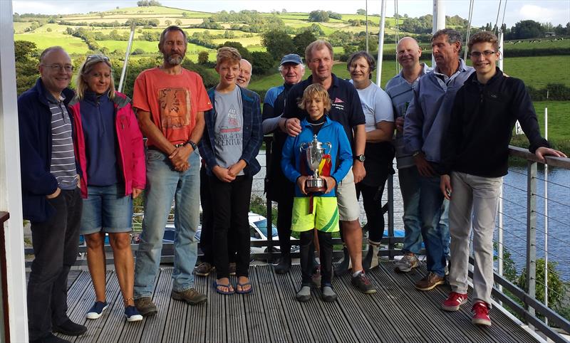 Shearwater Sailing Club win the Gilmer Trophy photo copyright John Mulholland taken at Bristol Avon Sailing Club