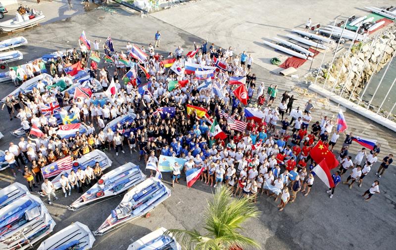 Group competitor shot at the Youth Worlds in Langkawi - photo © Christophe Launay