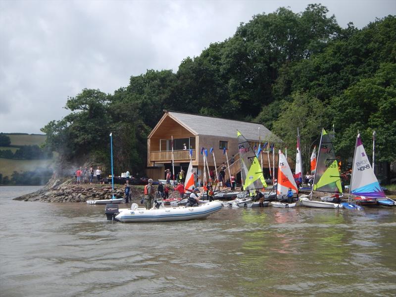 Junior open on the River Dart at Stoke Gabriel Boating Association photo copyright Nicholas James taken at Stoke Gabriel Boating Association 