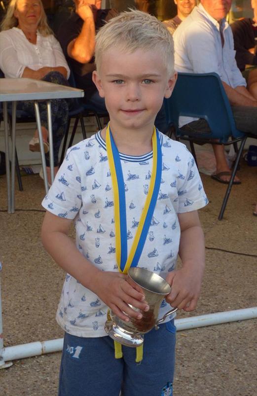 Pyefleet Week 2016 prize giving photo copyright Fiona Brown taken at Brightlingsea Sailing Club