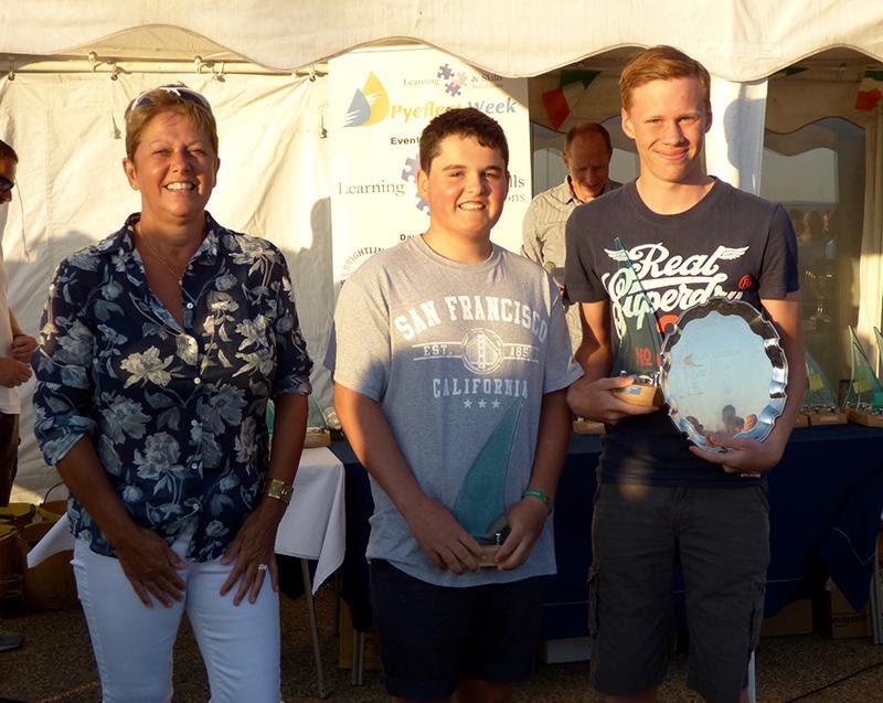 Pyefleet Week 2016 prize giving - photo © Fiona Brown