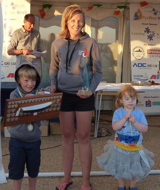 Pyefleet Week 2016 prize giving photo copyright Fiona Brown taken at Brightlingsea Sailing Club