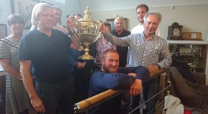 Churchill Cup to J90 at the Yacht Clubs of Weymouth Regatta - photo © Combined Yacht Clubs of Weymouth