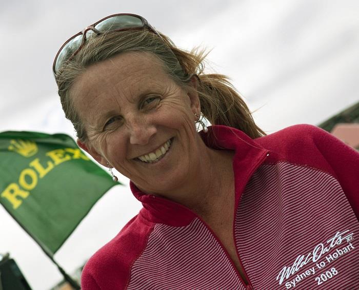 Adrienne Cahalan, creating history for women in the Rolex Sydney Hobart Yacht Race photo copyright Rolex / Daniel Forster taken at Cruising Yacht Club of Australia