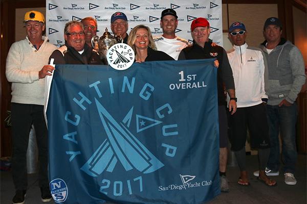 2017 Yachting Cup at San Diego prize giving photo copyright Bronny Daniels / North Sails taken at San Diego Yacht Club