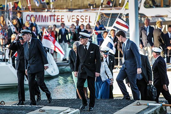 The Duke of Edinburgh at Cowes Week - photo © CWL / Paul Wyeth