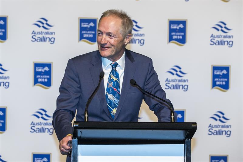 Alistair Murray during the Lifetime Achievement Australian Sailing Awards 2016 - photo © Andrea Francolini / Australian Sailing