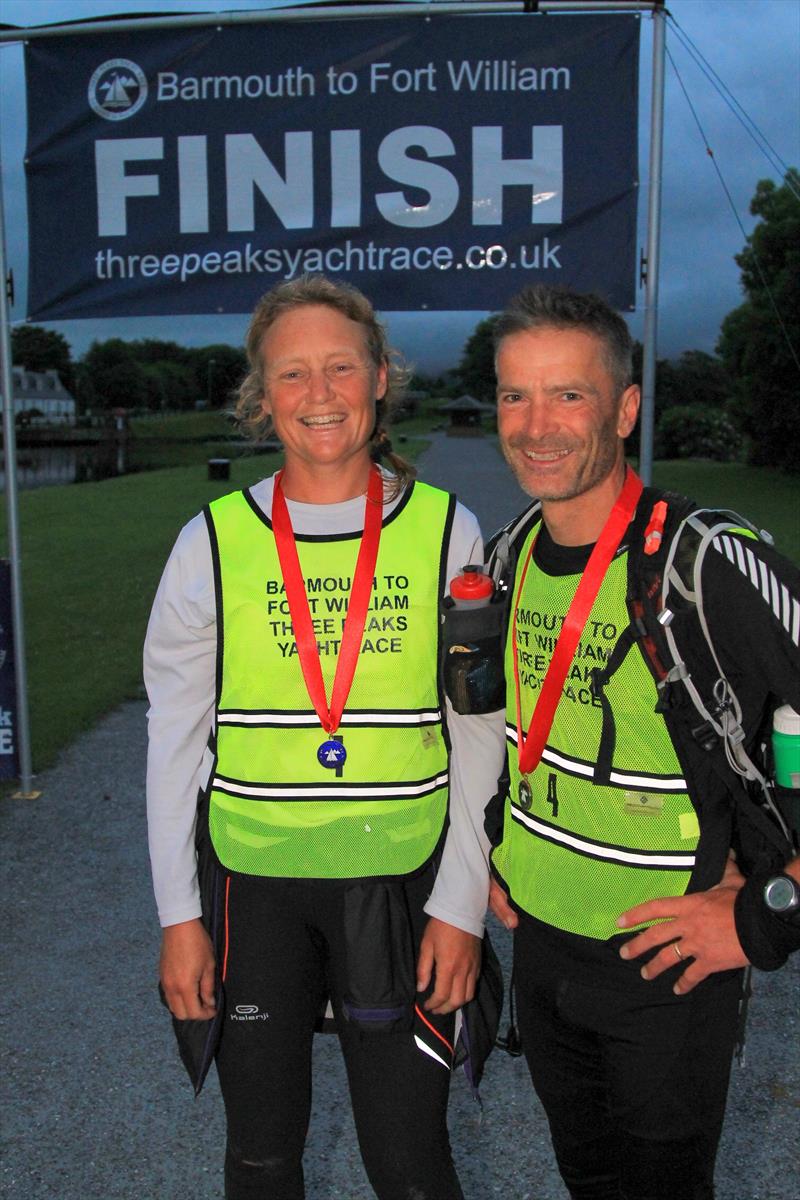 Charles Hill and Pip Hare photo copyright Rob Howard / 3 Peaks Yacht Race taken at 