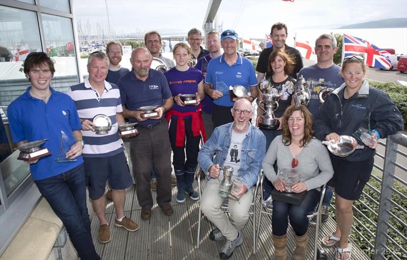 Class Winners at the annual Cumbraes Regatta photo copyright Marc Turner / PFM Pictures taken at Largs Sailing Club