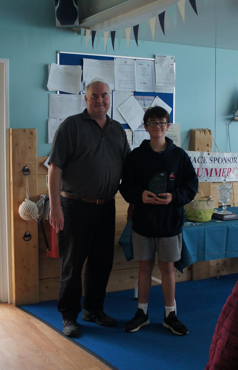 Matt Dear Trophy Prize Giving photo copyright Ian Simpson taken at 